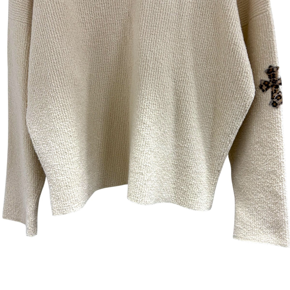Chrome Hearts ダメージニット CHROME HEARTS クロムハーツ カシミヤ ニットセーター