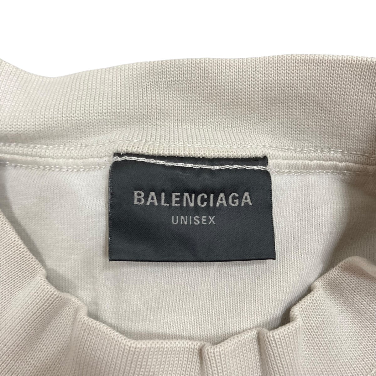 希少【BALENCIAGA】 インサイドアウト オーバーサイズ Tシャツ BALENCIAGA(バレンシアガ) XXXL刺繍インサイドアウトオーバー