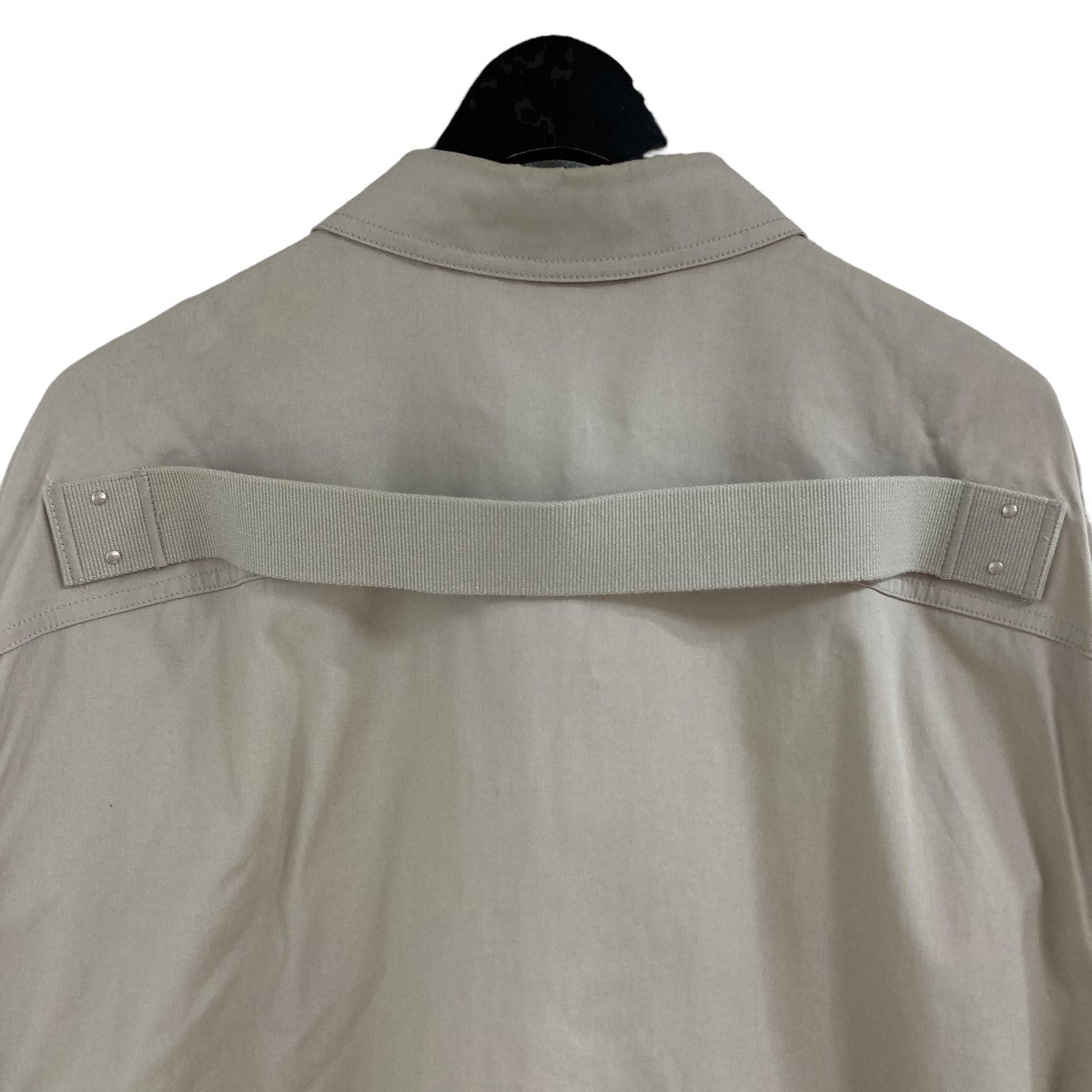 RICK OWENS(リックオウエンス) アウターシャツ RU01D3738-TEE パール