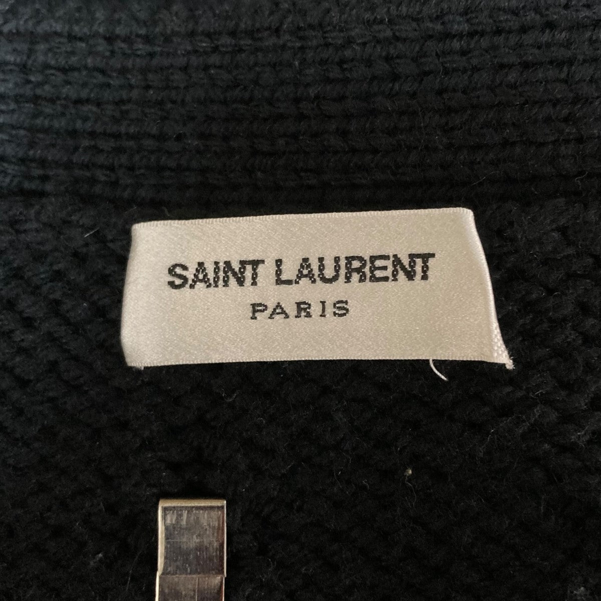 Saint Laurent Paris(サンローランパリ) メタルパーツカーディガン