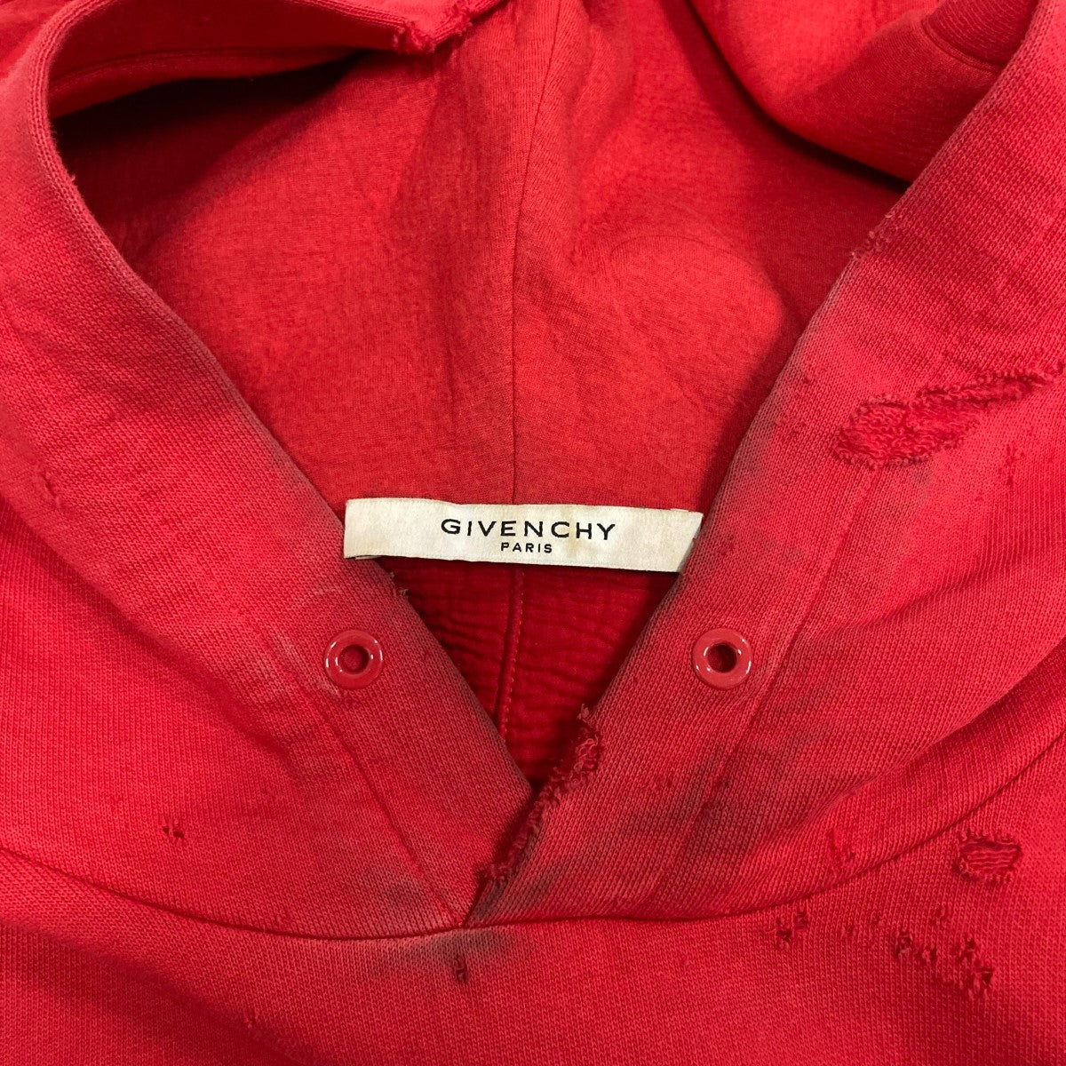 合馬公式アカウン1 GIVENCHY ジバンシー ノーカラージャケット 赤 合馬公式アカウン1 GIVENCHY ジバンシー ノーカラージャケット