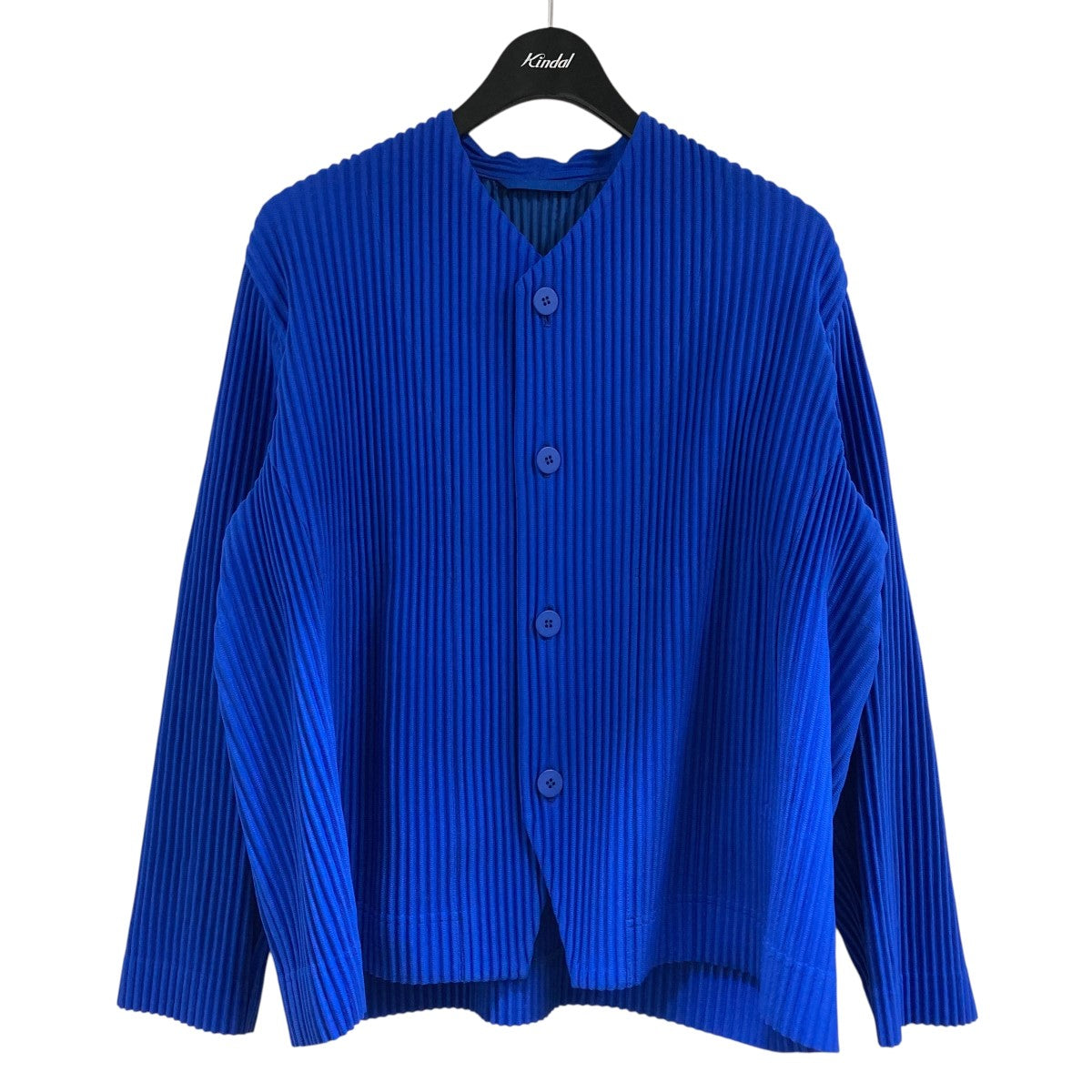 ISSEY MIYAKE イッセイミヤケ プリーツ シャツ ジャケット サイドポケット付き プリーツ シャツ ジャケット | ブランド古着