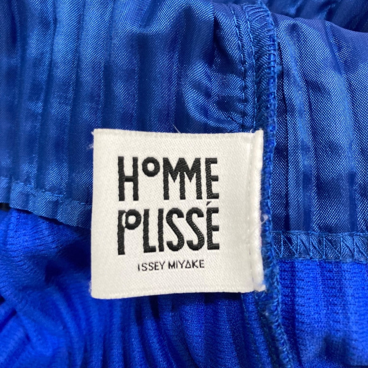 美品 HOMME PLISSE プリーツ ノーカラージャケット L 美品 オム プリッセ イッセイミヤケ プリーツジャケット ノー