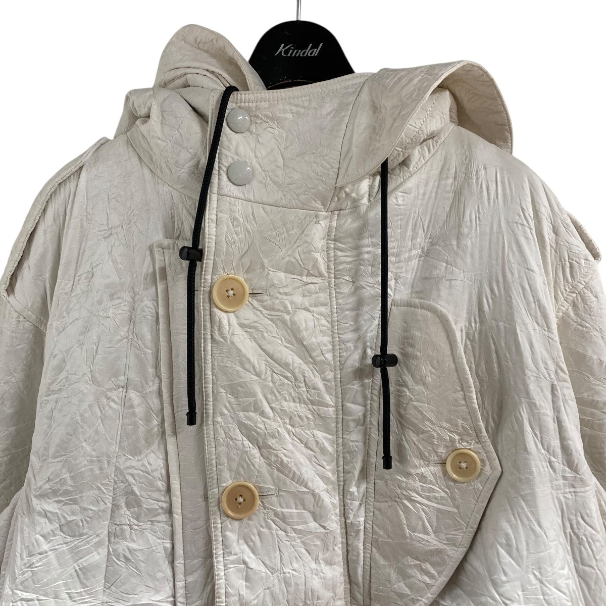 DRIES VAN NOTEN(ドリスヴァンノッテン) シワ加工ファーモッズ