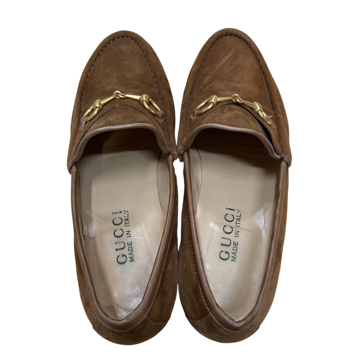 美品 GUCCI キャメル スエード ローファー サイズ6 1/2 レディース 美品 GUCCI キャメル スエード ローファー サイズ6 1/2 レディース
