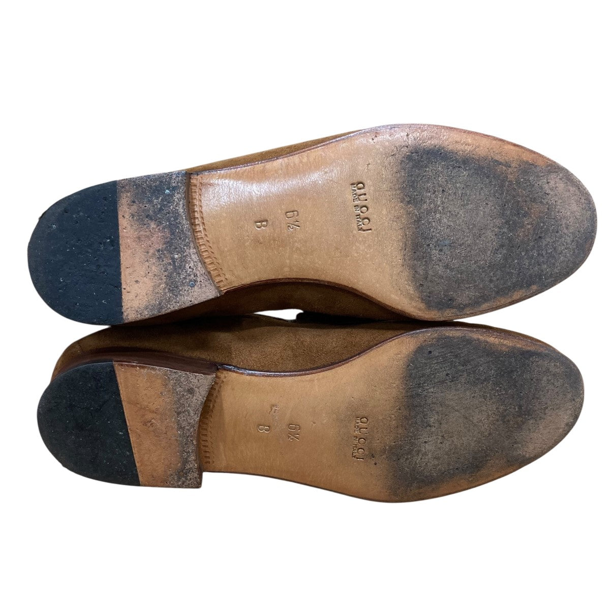 GUCCI(グッチ) スエードシューズ B 100 キャメル サイズ 6 1/2｜【公式