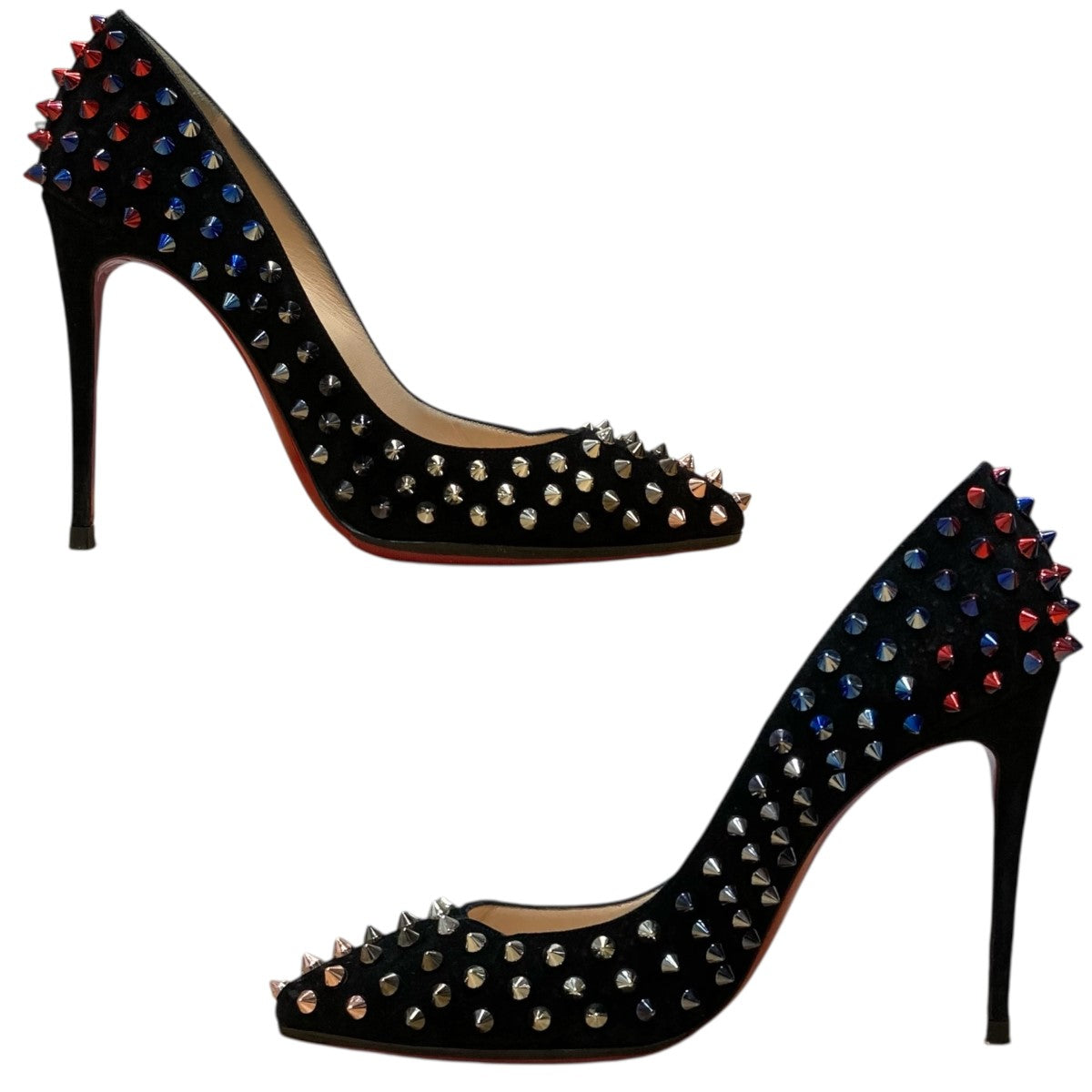 福袋 オンライン Christian Louboutin(クリスチャンルブタン) スタッズパンプス 靴