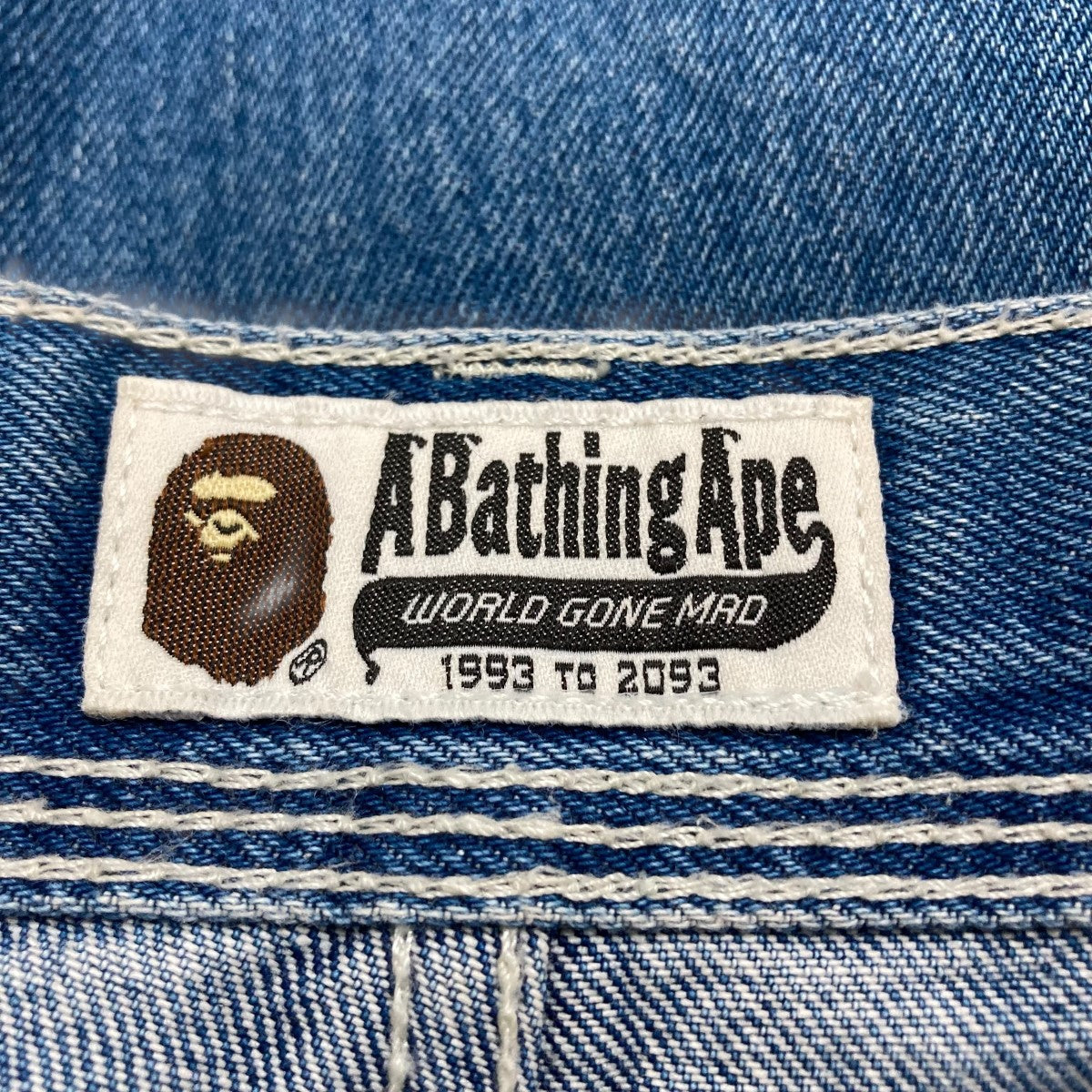 【2025年製 新品】 A BATHING APE(アベイシングエイプ) デニムハーフパンツ パンツ