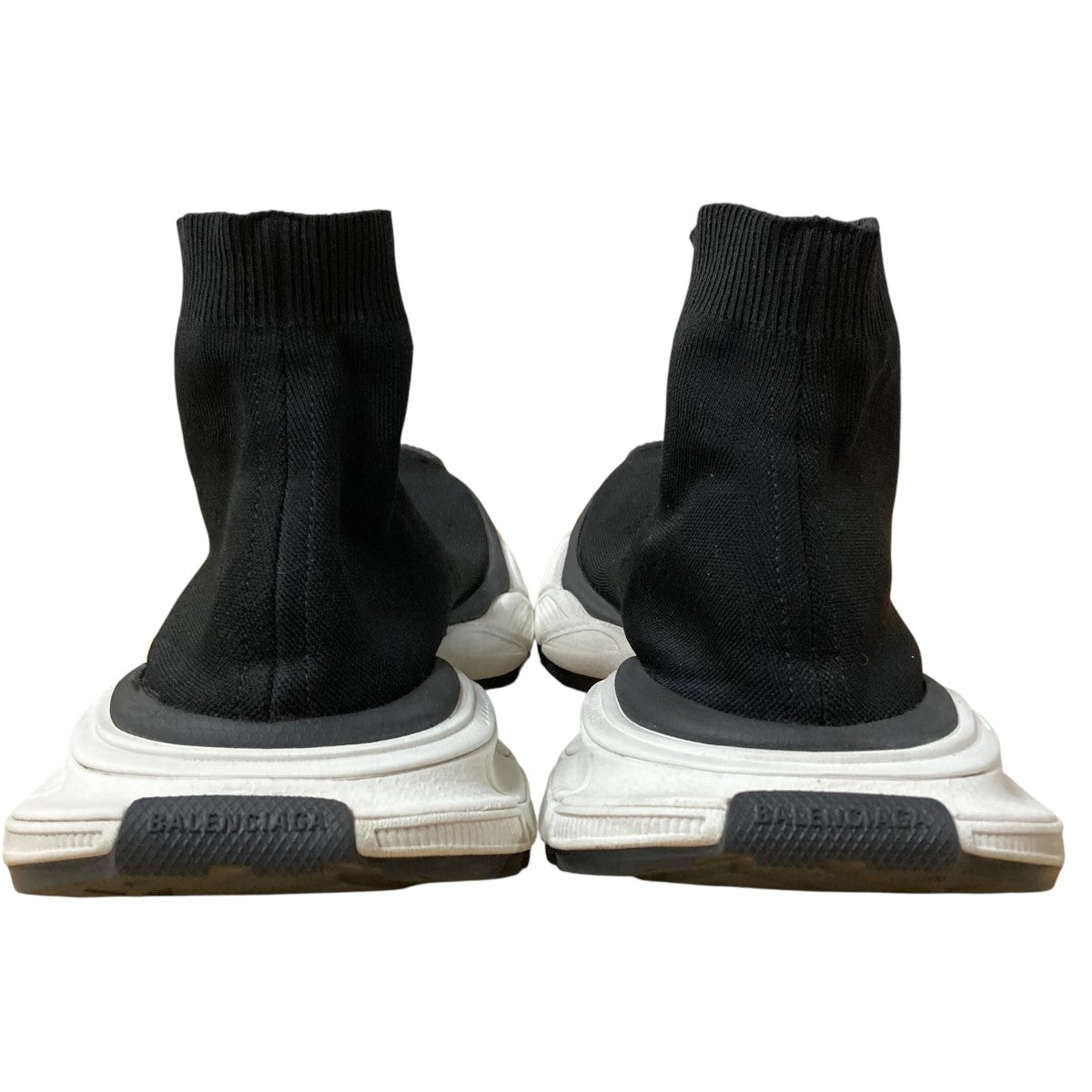 縺*様 バレンシアガ ブラック／ホワイト ソックススニーカー 26.5 BALENCIAGA(バレンシアガ) ソックススニーカー ブラック サイズ