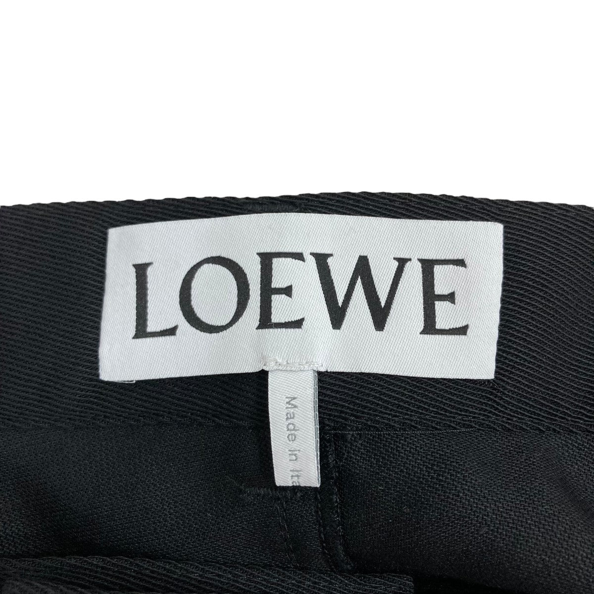 LOEWE(ロエベ) イージーパンツ ブラック サイズ 46｜【公式