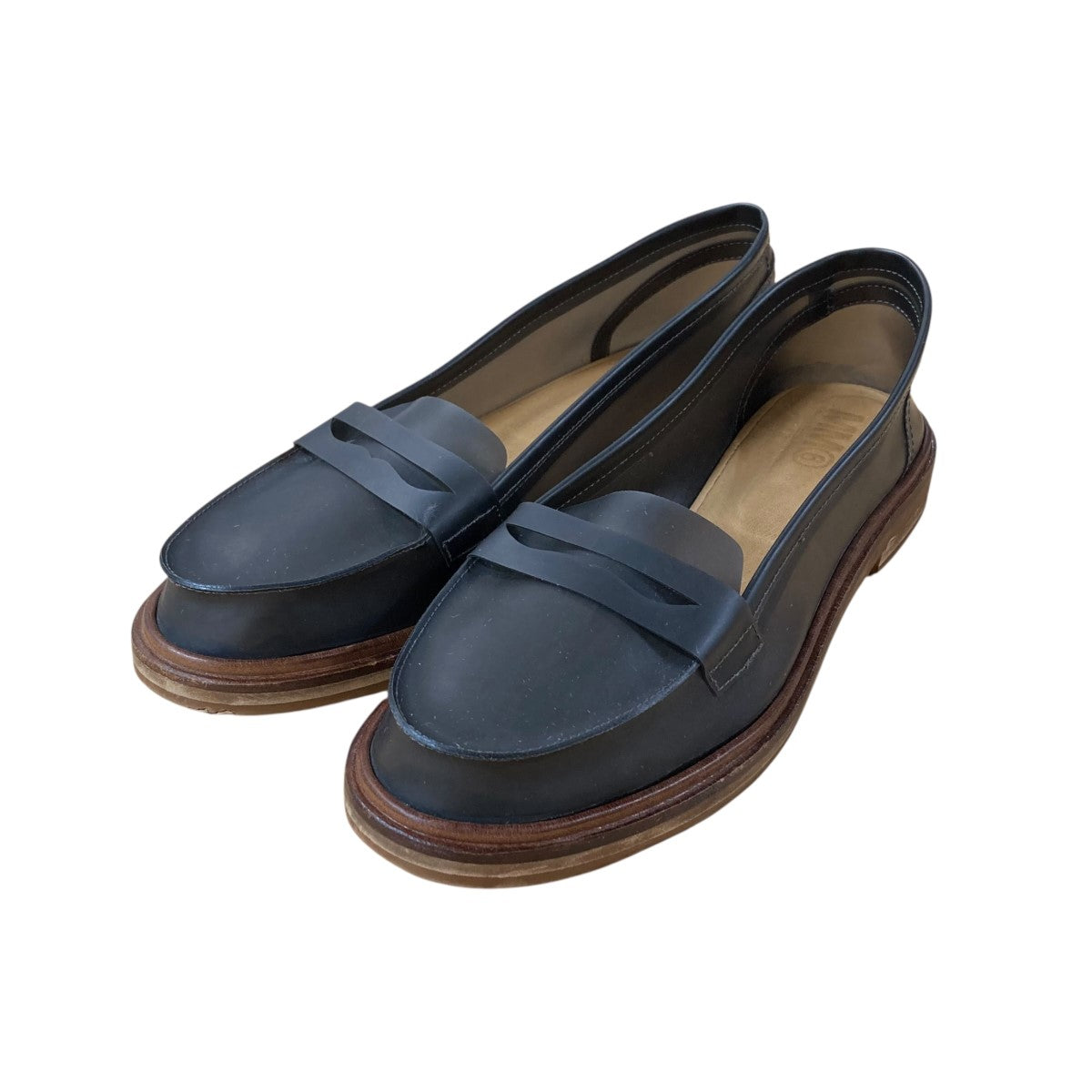 MM6 Maison Margiela(マルタンマルジェラ) ローファー オリーブ