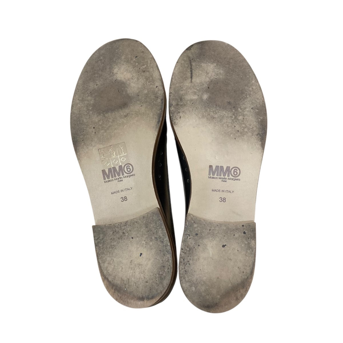 mm6   サイズ38 MM6 Maison Margiela(マルタンマルジェラ) ローファー オリーブ