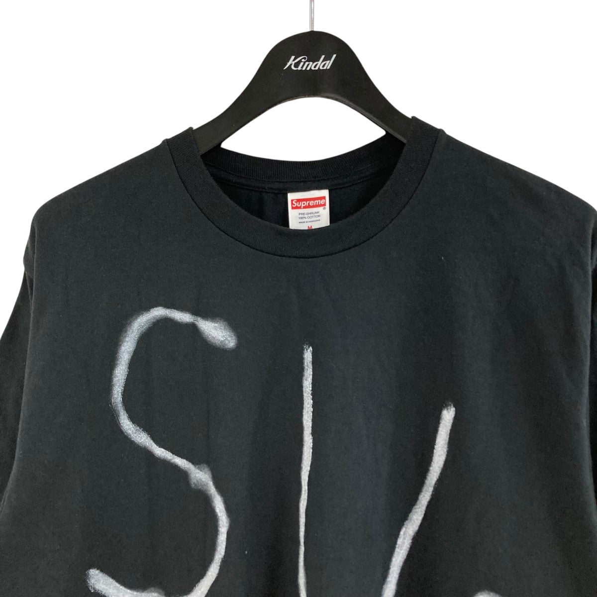 Supreme ロゴプリント Tシャツ ブラック Supreme(シュプリーム) プリントTシャツ ブラック サイズ M