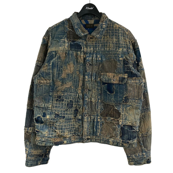 KAPITAL(キャピタル) ボロジャケット EK-1549LJ インディゴ サイズ 3