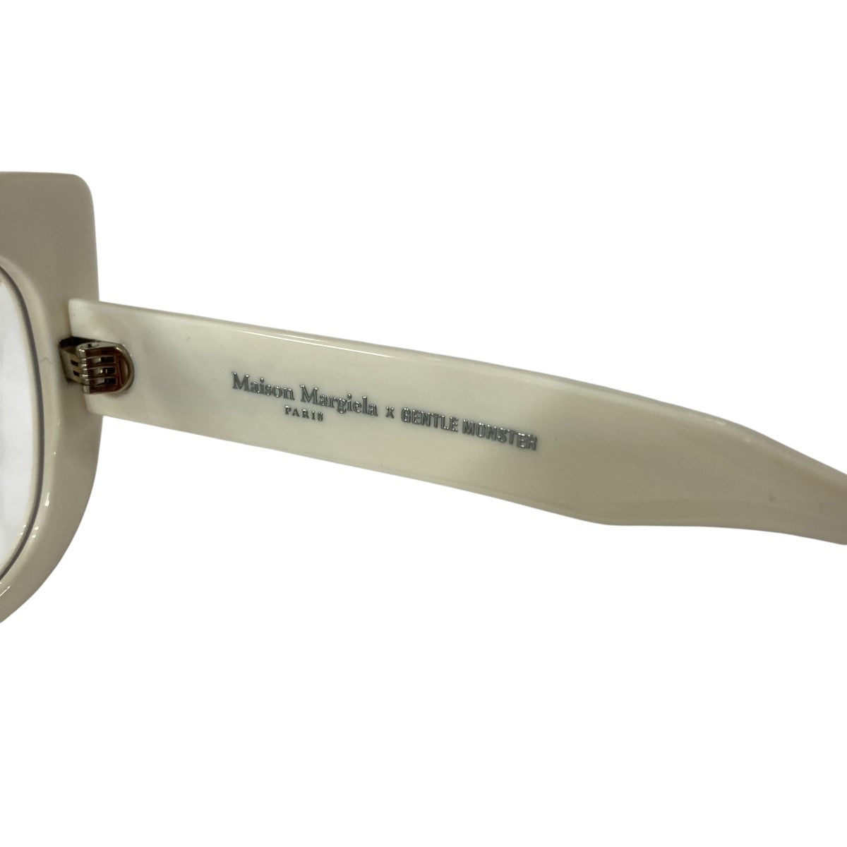 GENTLE MONSTER×Maison Margiela ステッチ眼鏡 MM008 ホワイト