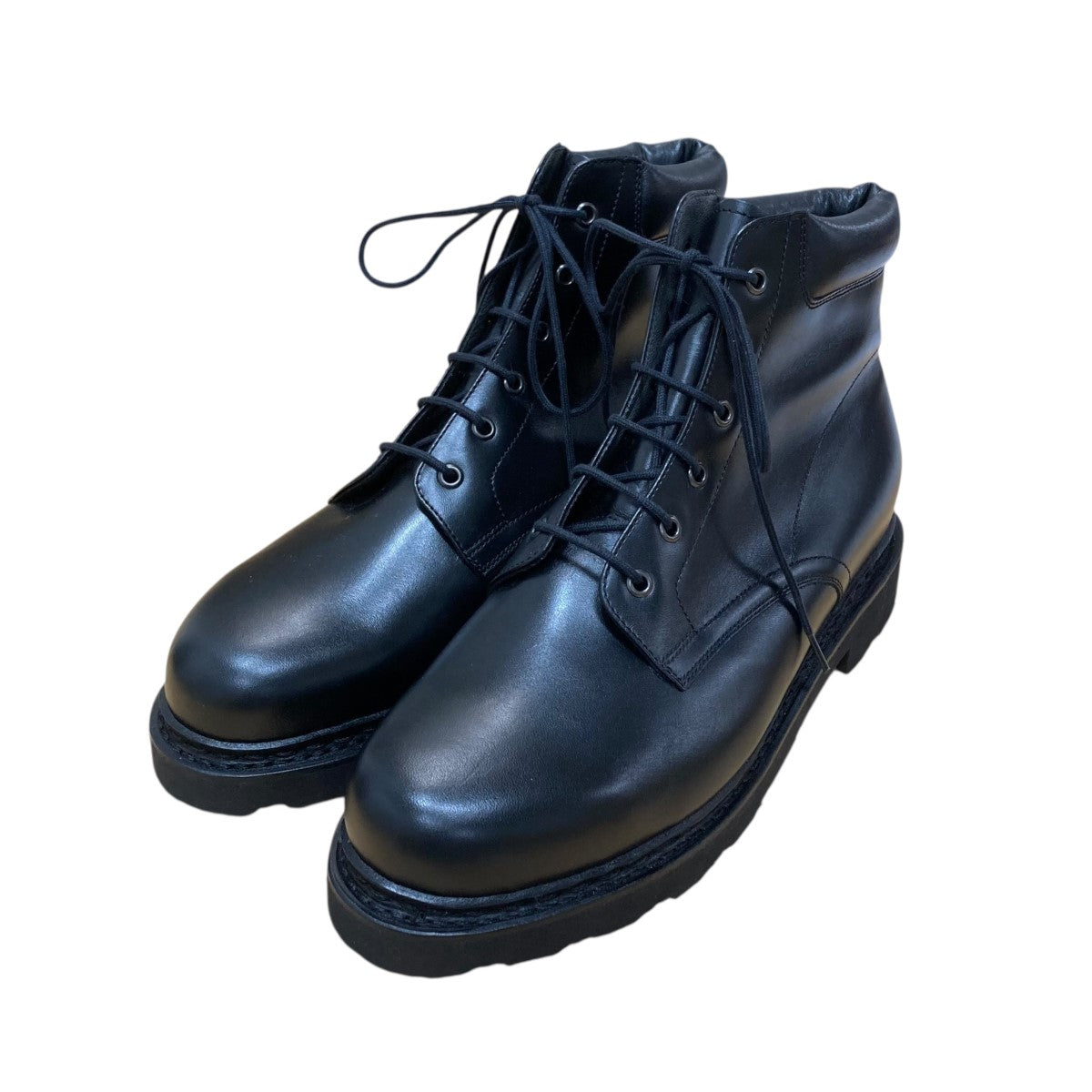 パラブーツ　エディフィス　黒　サイズ6 PARABOOT×EDIFICE レースアップブーツ ブラック サイズ 8