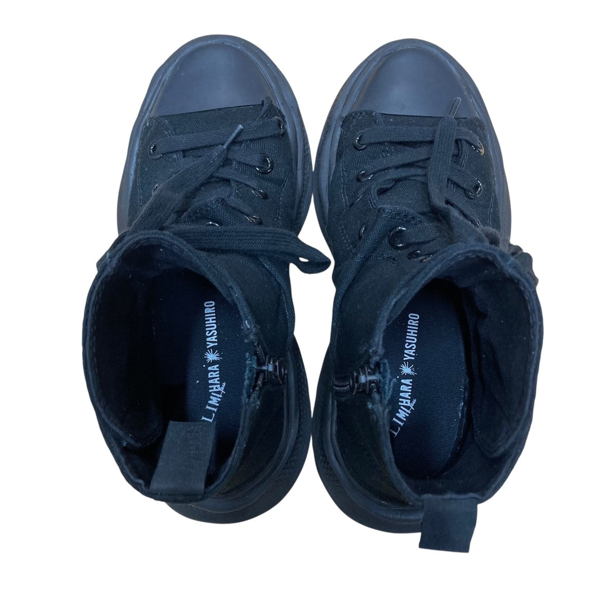 MIHARA YASUHIRO×LIMI feu ハイカットキャンバススニーカー C09FW703