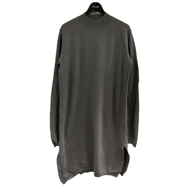 リックオウエンス　フーデッドロングニット RICK OWENS Hooded brushed-knit coat | NET-A-PORTER