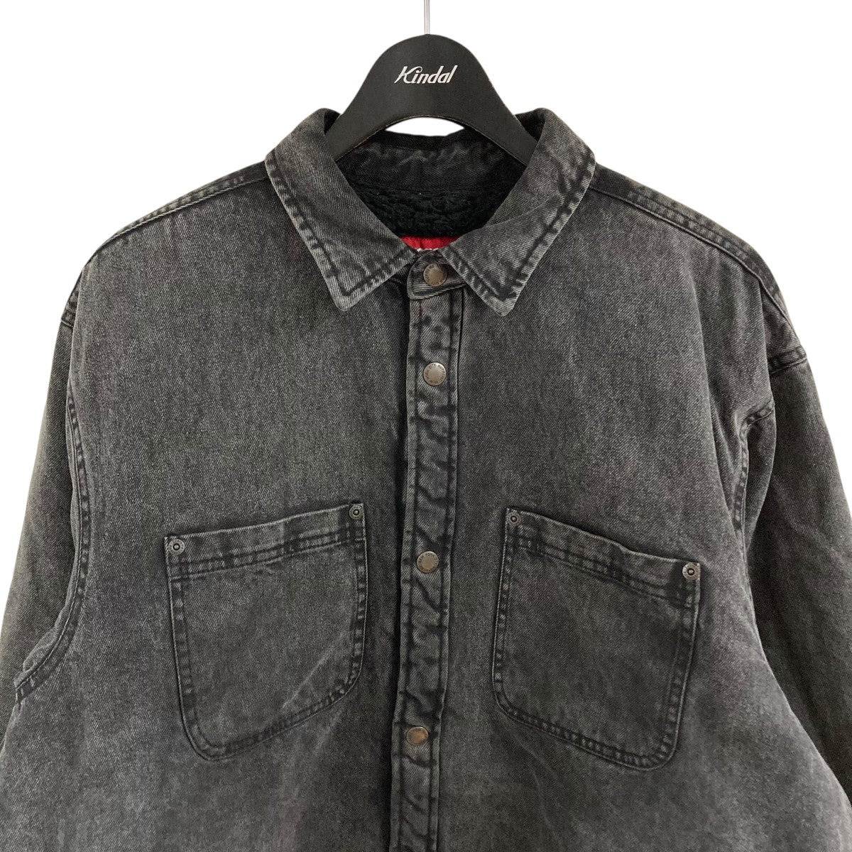 Supreme(シュプリーム) 22SS「Faux Croc Car Coat」クロコ型押し