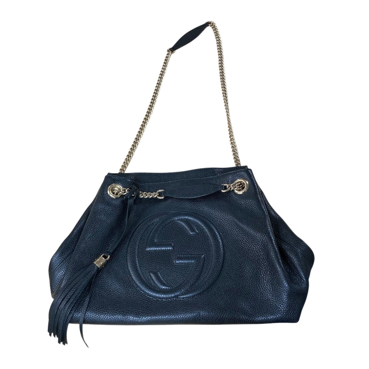 【GUCCI】グッチ チェーンショルダーバッグ モノグラム 冠婚葬祭 ブラック グッチ GUCCI ショルダーバッグ GG MATELASSE SM チェーンSD
