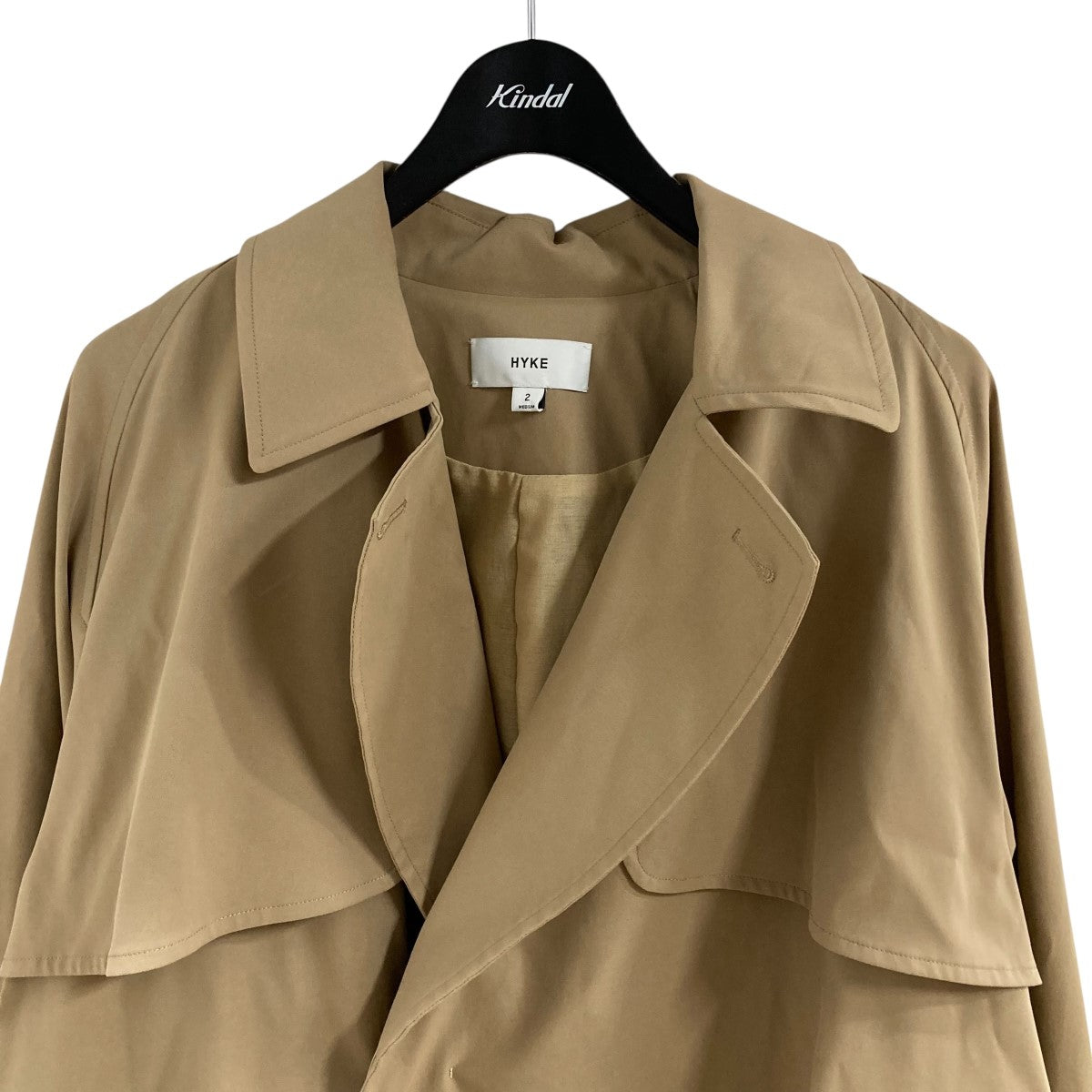 HYKE(ハイク) トレンチコート キャメル サイズ 2｜【公式】カインド
