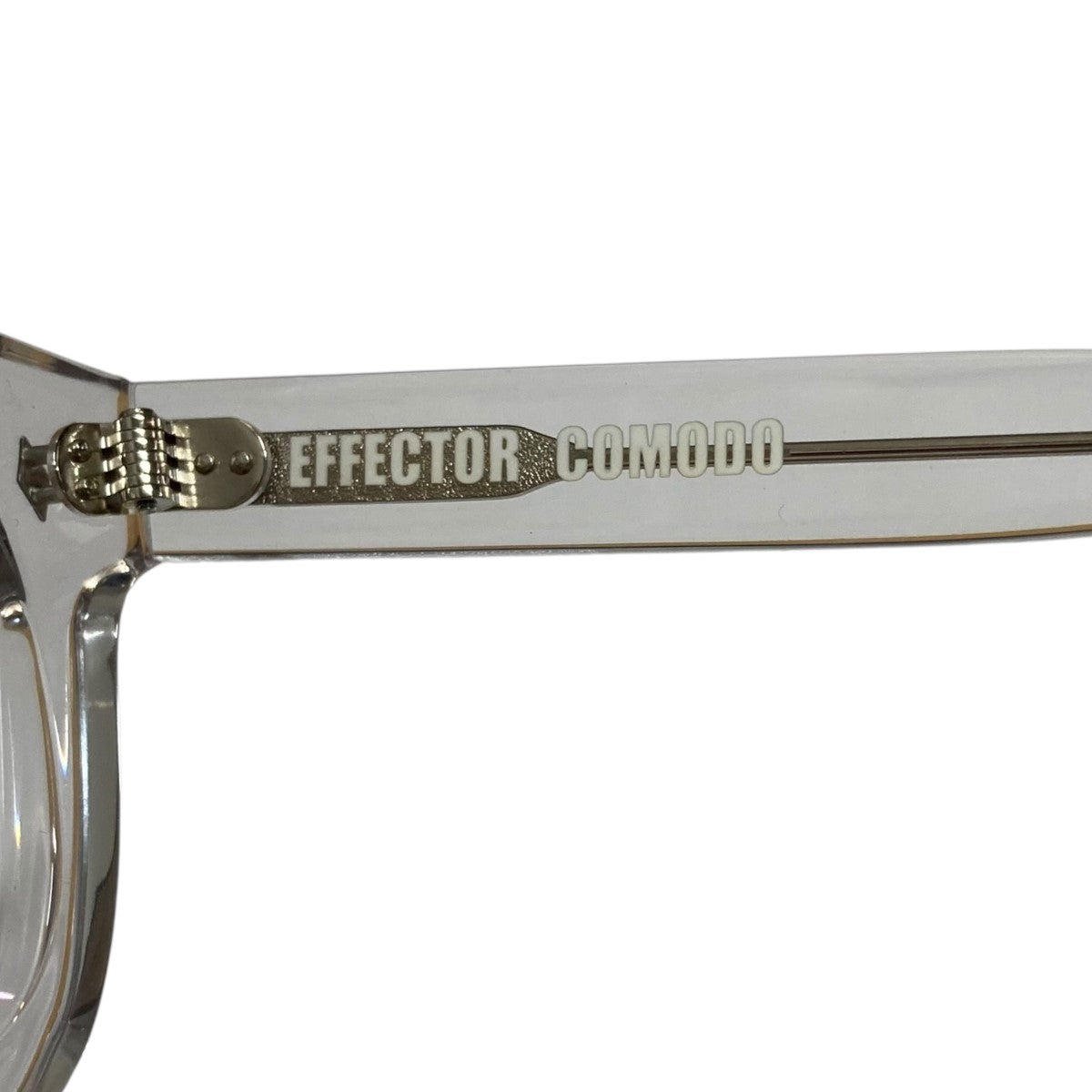 EFFECTOR(エフェクター) コモドクリアグレー眼鏡COMODO COMODO グレー