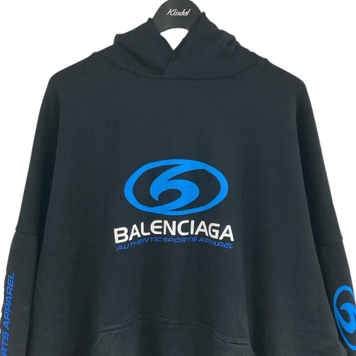 グ*゛様 バレンシアガ　プルオーバー　パーカー BALENCIAGA バレンシアガ 22AW 578135 TNVH2 サイズ:XS ロゴ