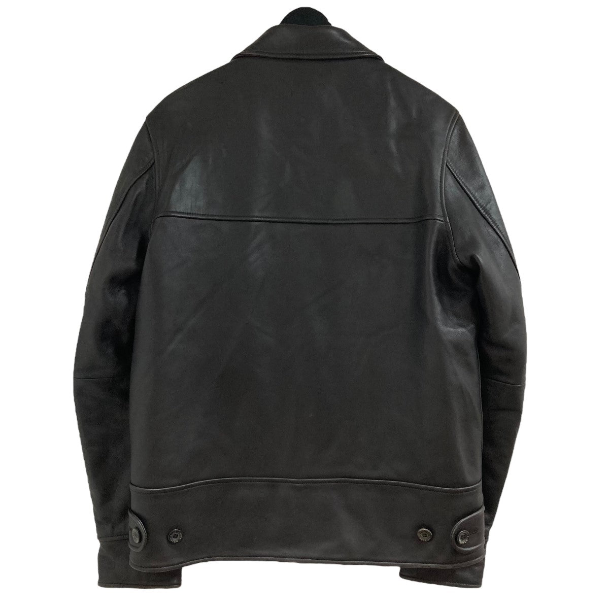 WTAPS(ダブルタップス) レザージャケット ブラック サイズ