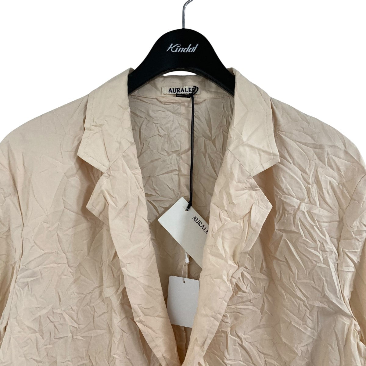 AURALEE(オーラリー) シワ加工テーラードジャケット A24SJ01FW
