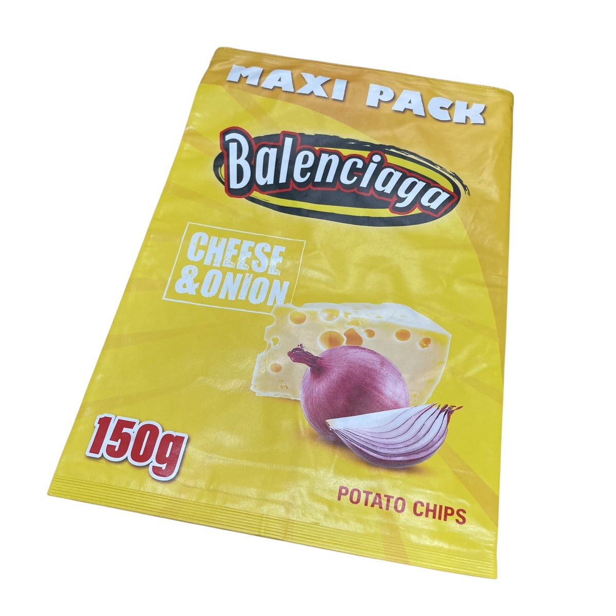 BALENCIAGA ポテトチップスレザーバッグ 古着・中古-1枚目のアイテム画像