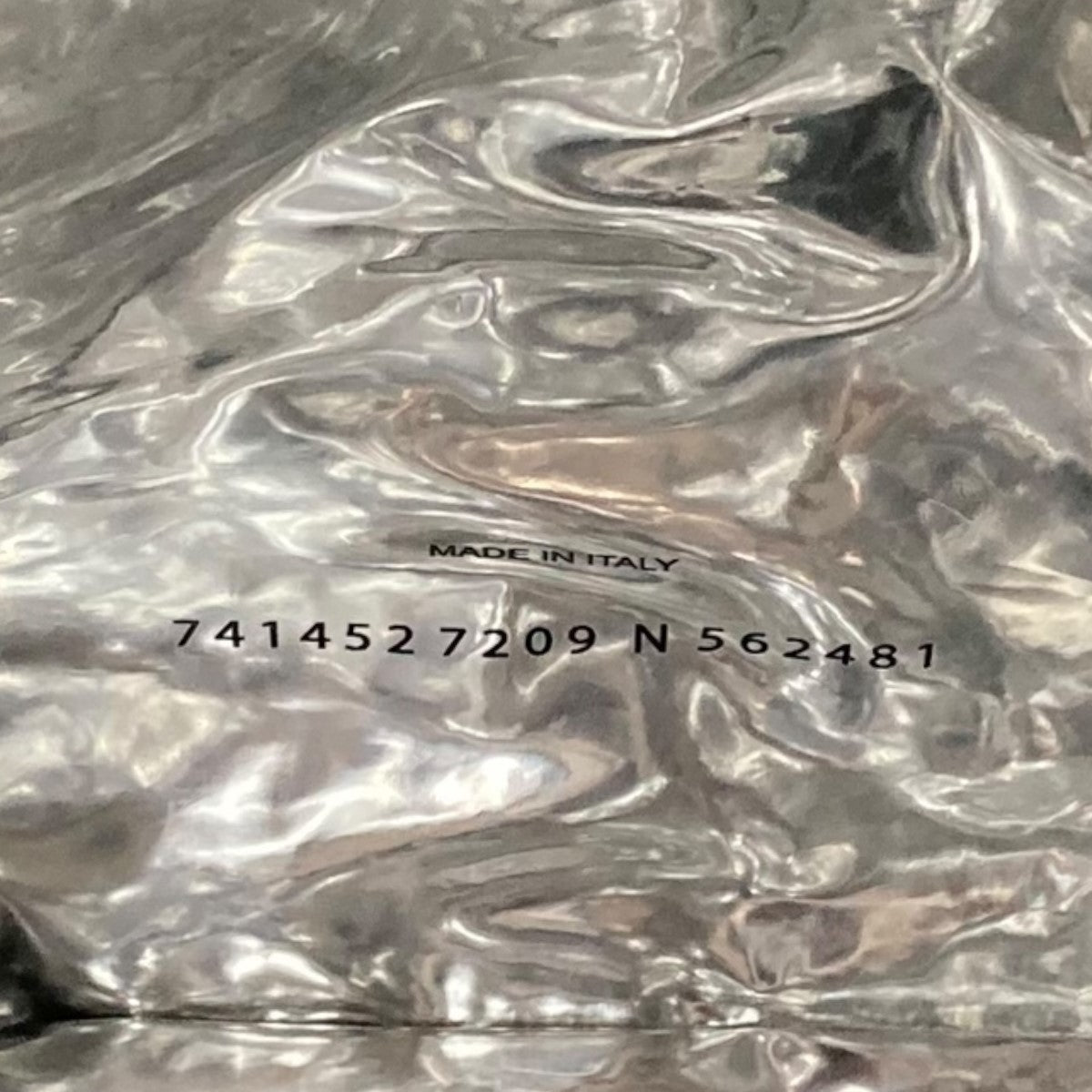 BALENCIAGA ポテトチップスレザーバッグ 古着・中古-5枚目のアイテム画像