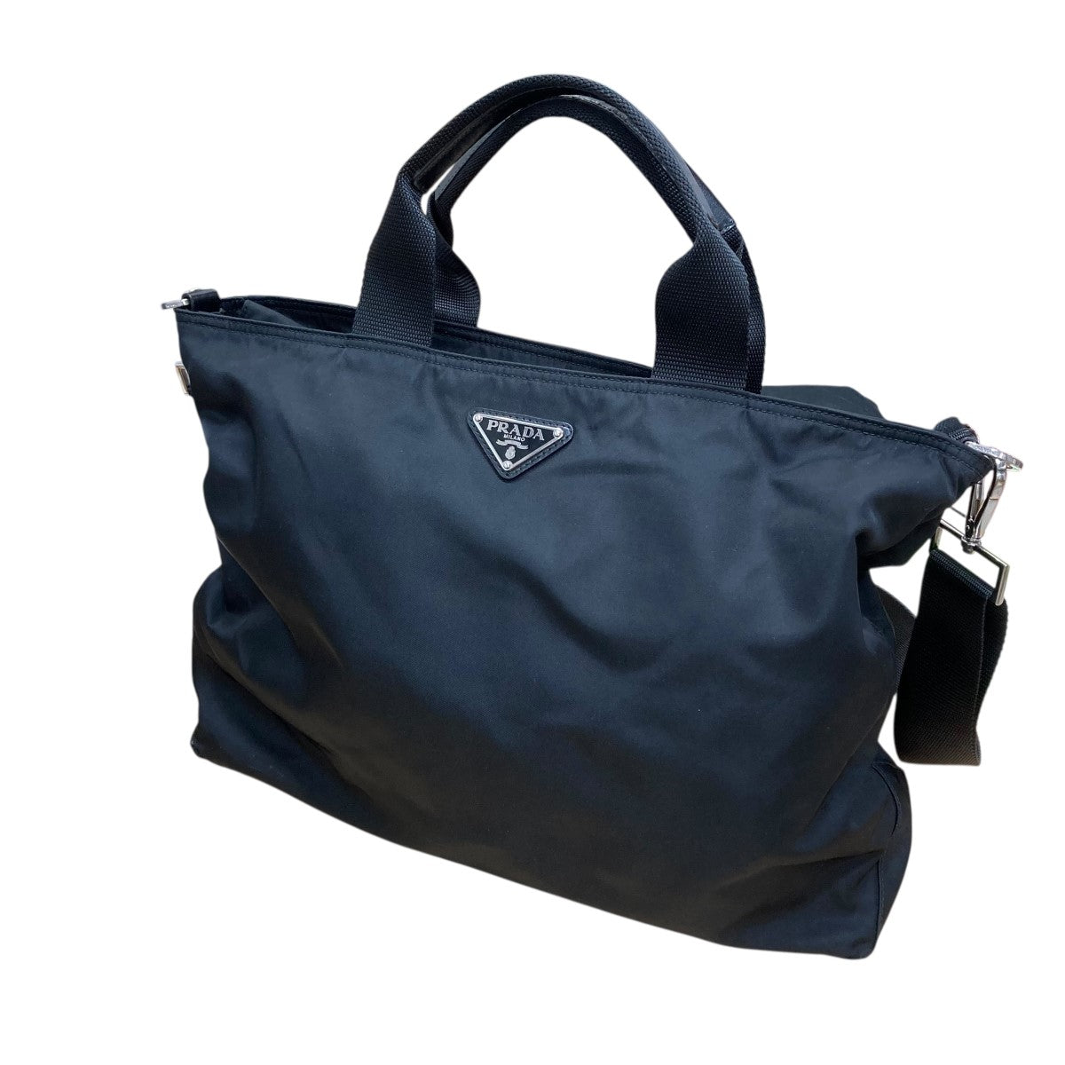 PRADA のナイロン鞄 PRADA ナイロン×レザー 2WAYショルダー のプラダ買取の実績