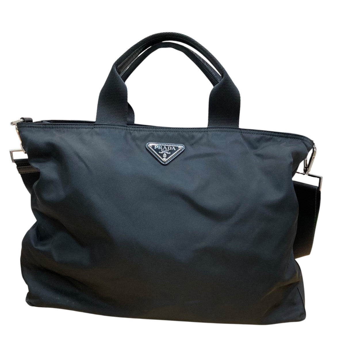 プラダナイロンバック PRADA(プラダ) ナイロンショルダーバッグ ブラック サイズ