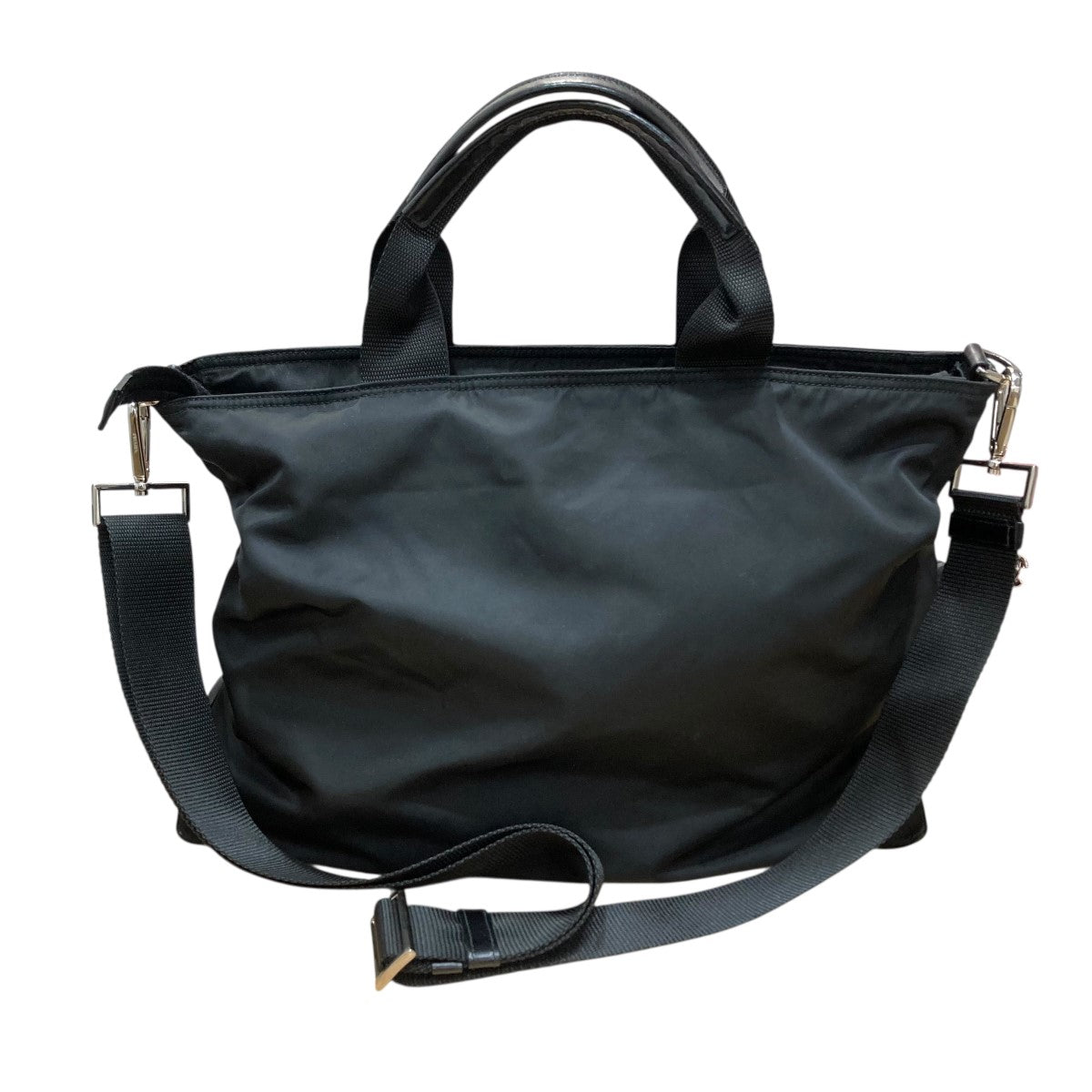 PRADA ブラック ナイロン ショルダーバッグ プラダ PRADA ナイロンショルダーバッグ ブラック ナイロン