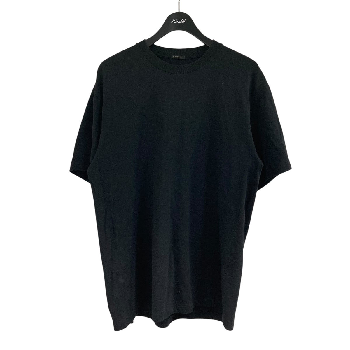 COMOLI ブラック 半袖シャツ COMOLI(コモリ) 22SS Betashan Skipper S/S Shirt ベタシャン