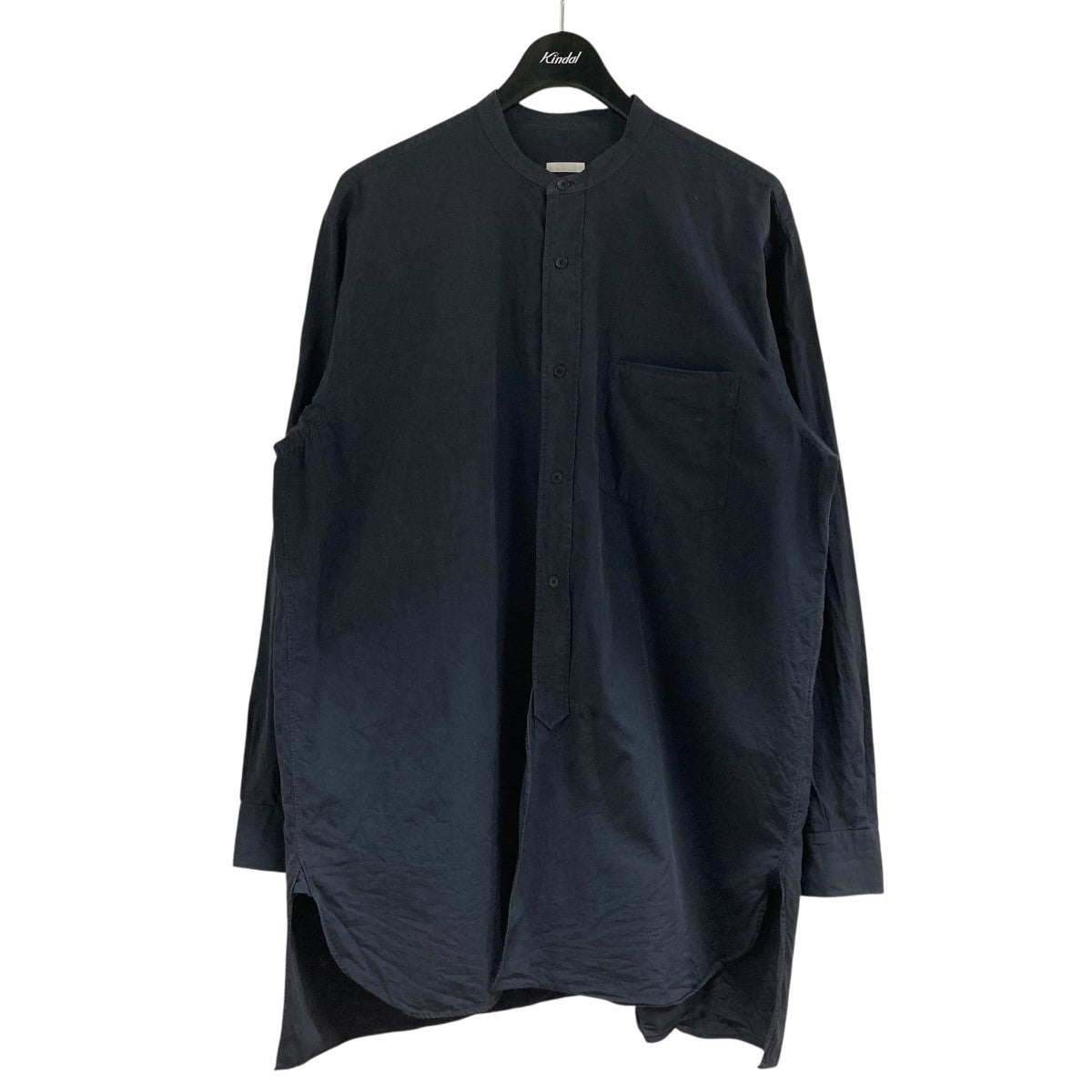 COMOLI ポロシャツ ネイビー コモリ サイズ1 COMOLI(コモリ) 25SS コモリシャツ B01-02001 ネイビー サイズ 2