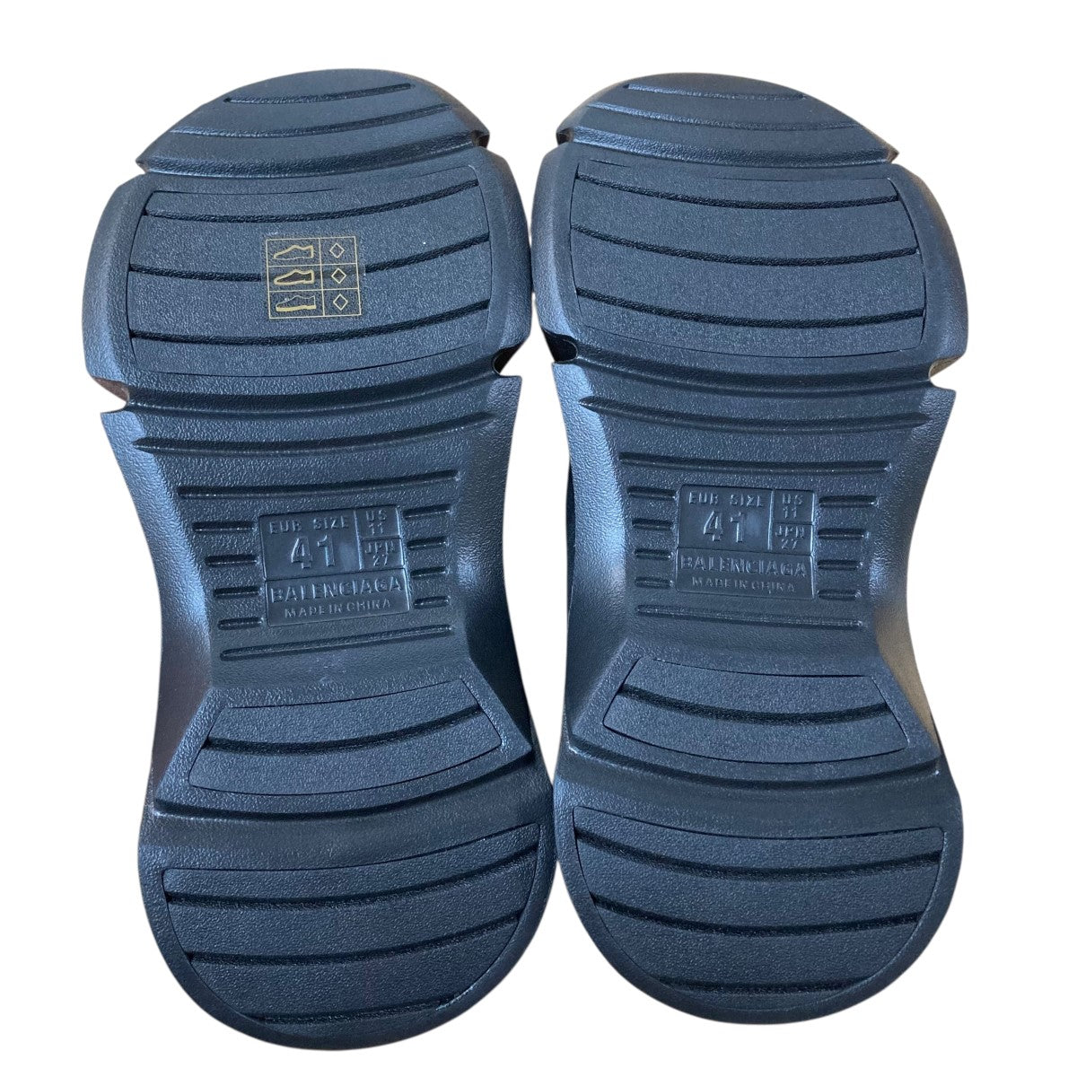 BALENCIAGA トラック スライド サンダル　新品未使用　41 BALENCIAGA(バレンシアガ) モールドスライドサンダル ブラック