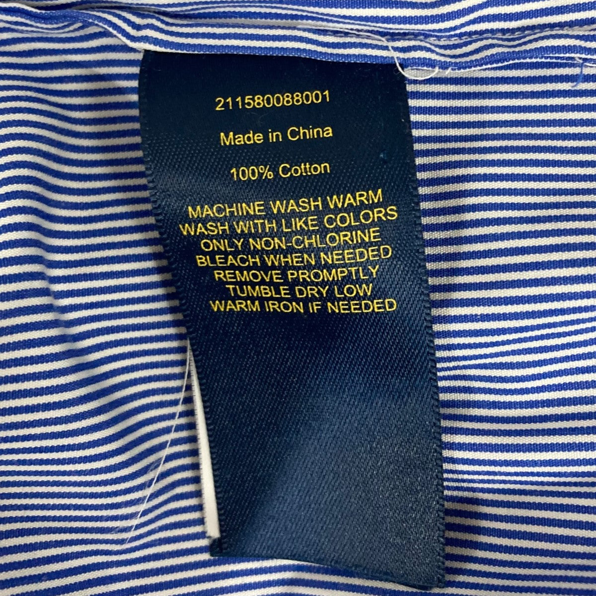 POLO RALPH LAUREN ストライプワンピース 古着・中古-6枚目のアイテム画像