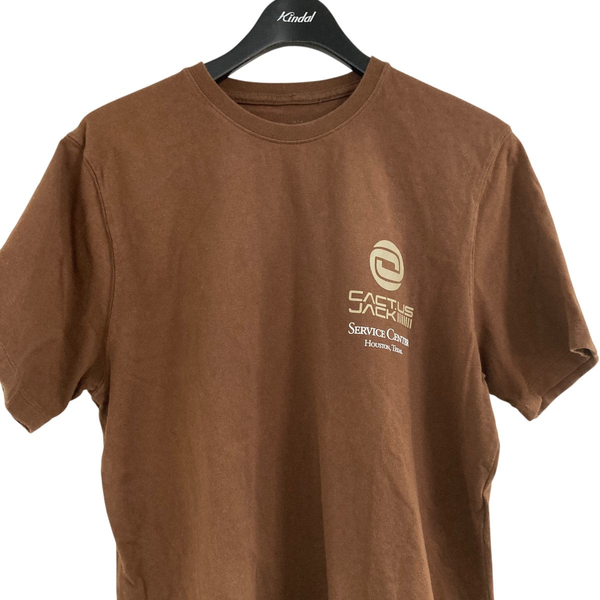 NIKE×TRAVIS SCOTT プリントTシャツ HO210408SAA ブラウン