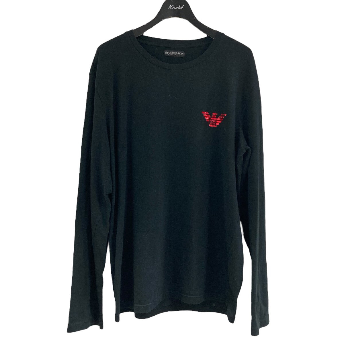 EMPORIO ARMANI - EMPORIO ARMANI Tシャツ・カットソー 40(M位) 黒 【古着】【中古】 楽天市場】エンポリオ・アルマーニ tシャツ 中古の通販