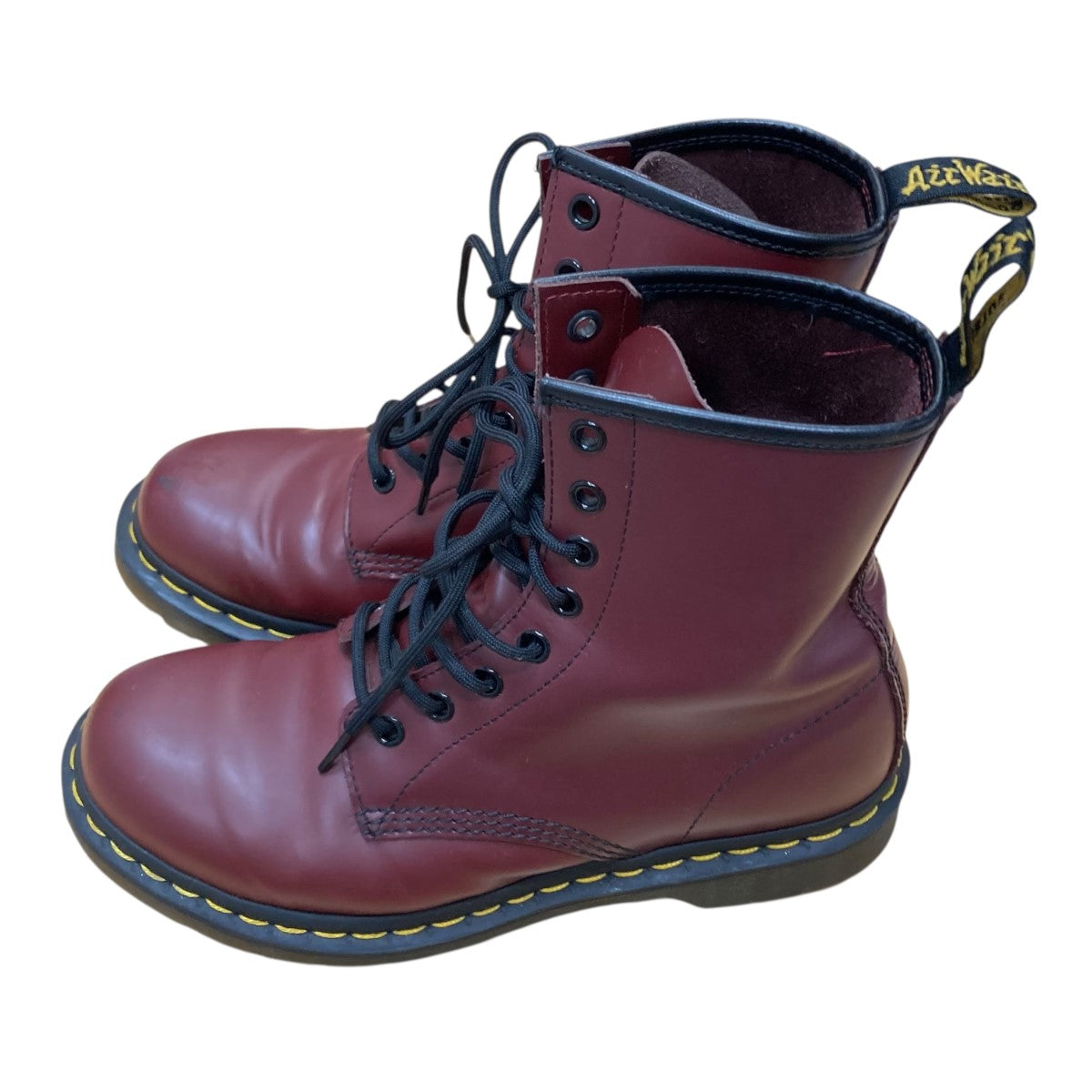 <極美品> ドクターマーチン 8ホール ブーツ ダークワインレッド Dr．Martens(ドクターマーチン) 8ホールブーツ ワインレッド