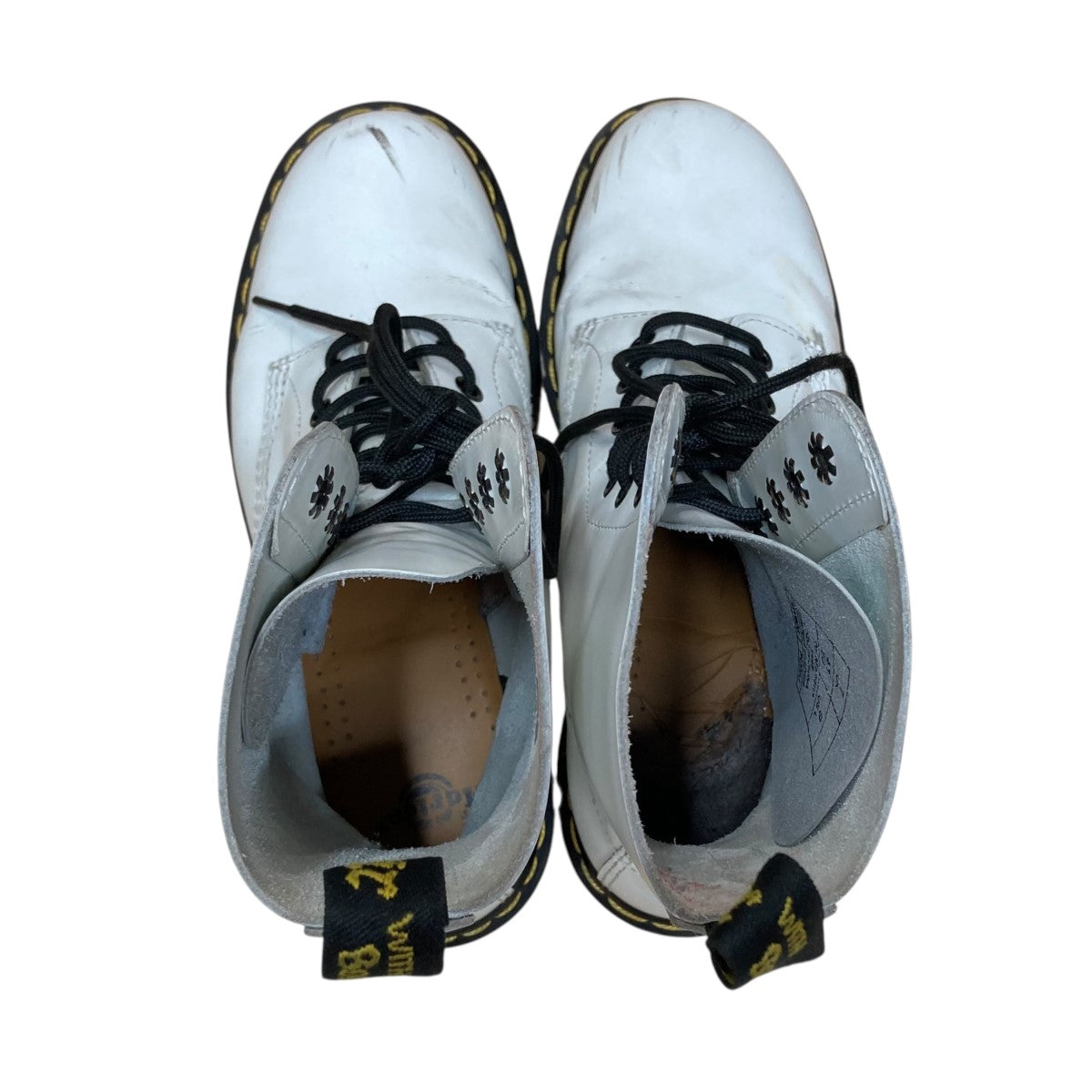 Dr．Martens(ドクターマーチン) 10ホールブーツ ホワイト サイズ