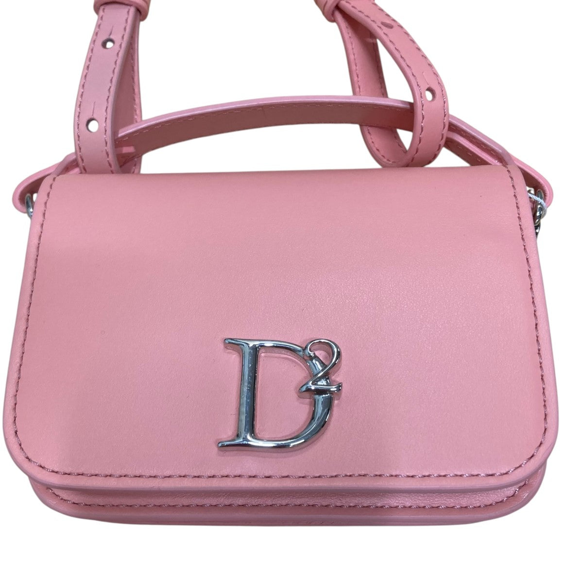 DSQUARED2 D2ロゴクロスボディバッグ 古着・中古-2枚目のアイテム画像
