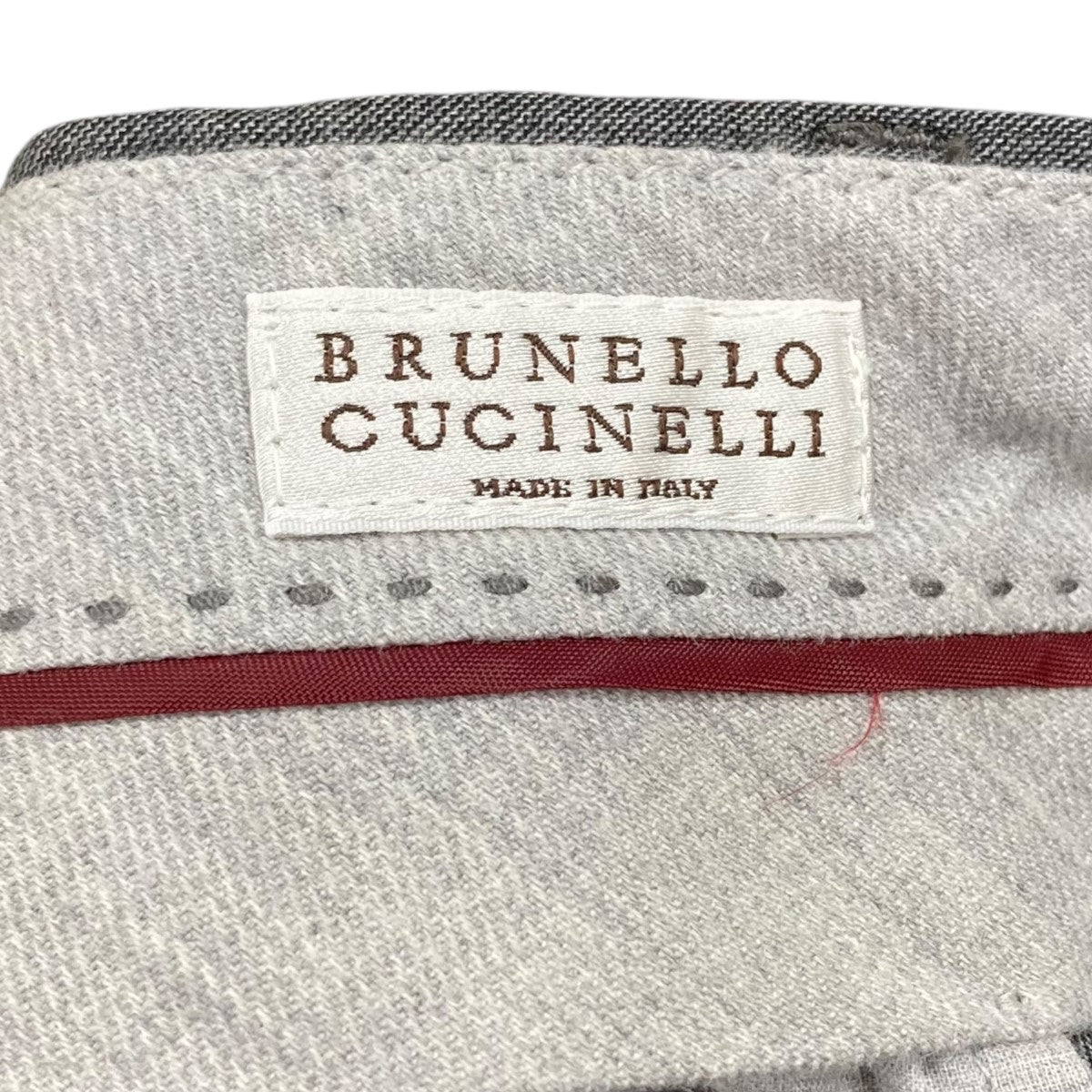 Brunello Cucinelli 　メンズ　パンツ　　バージンウール　46 Brunello Cucinelli メンズ パンツ バージンウール 46 メンズ