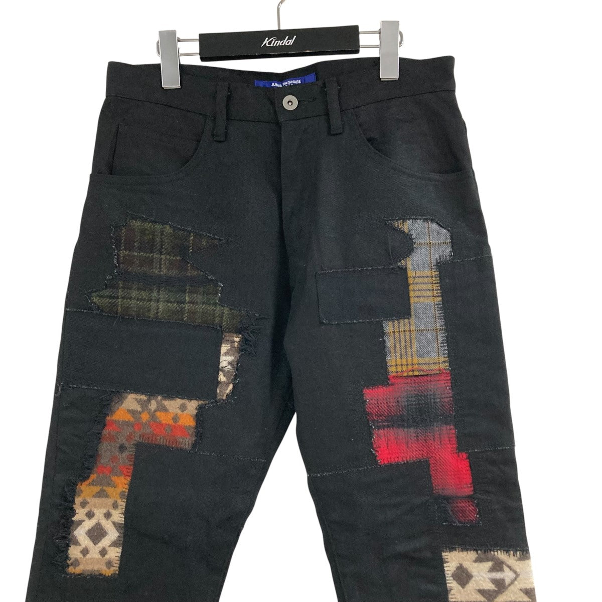 【最終価格】JUNYA WATANABE パッチワークデニムパンツ JUNYA WATANABE MAN×PENDLETON パッチワークデニムパンツ WJ