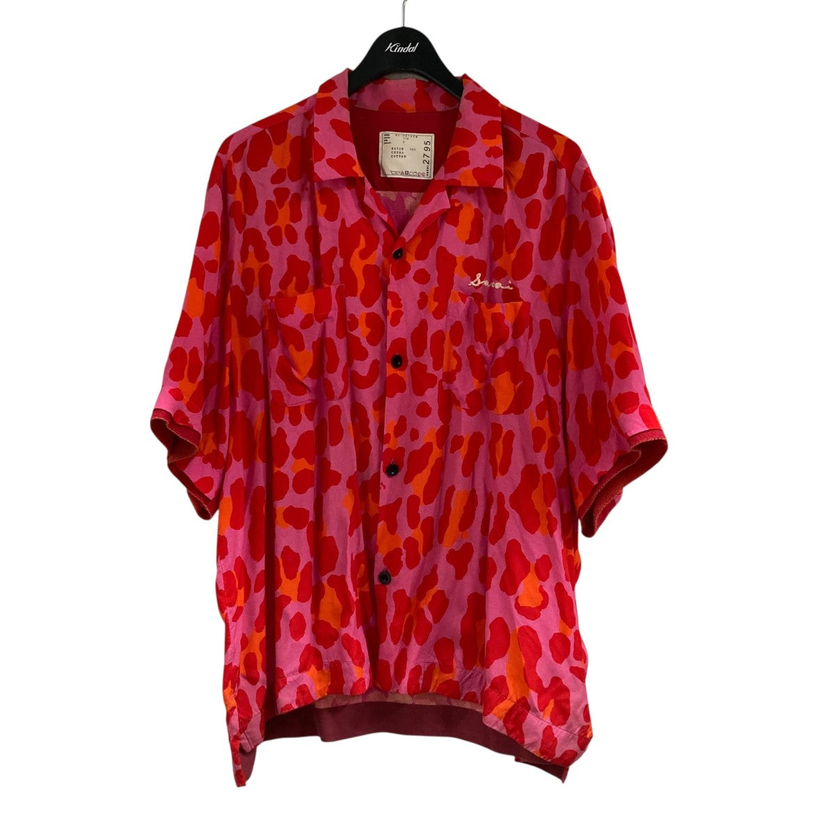sacai(サカイ) レオパードシャツ22-02795M ｢Leopard Print