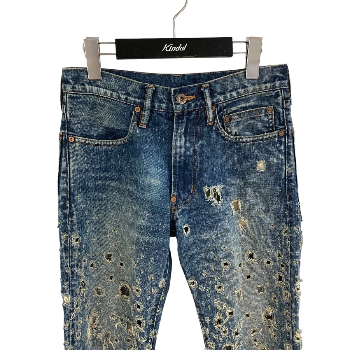 swagger フレアデニム　サイズ32 SUGARHILL(シュガーヒル) クラッシュモダンデニムフレア