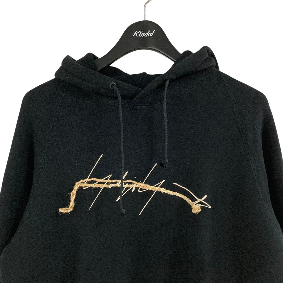 YOHJI YAMAMOTO(ヨウジヤマモト) 刺繍プルオーバーパーカー FD