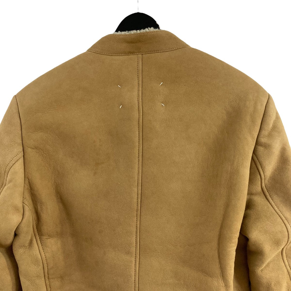17AW ハの字ムートンライダースジャケット