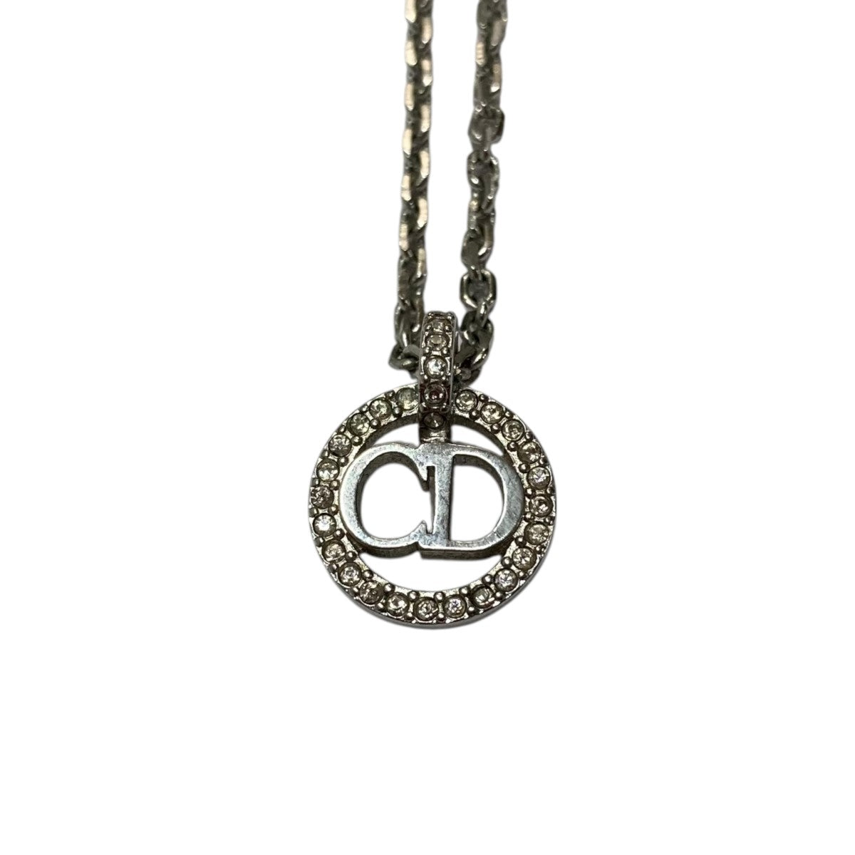 Dior シルバーネックレス cd 本日発送 定価12万】ディオール dior CD ネックレス シルバー メンズ